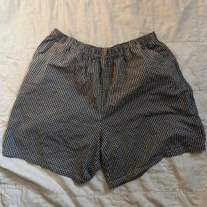 Vintage Pennington's High-Waisted Gingham Shorts